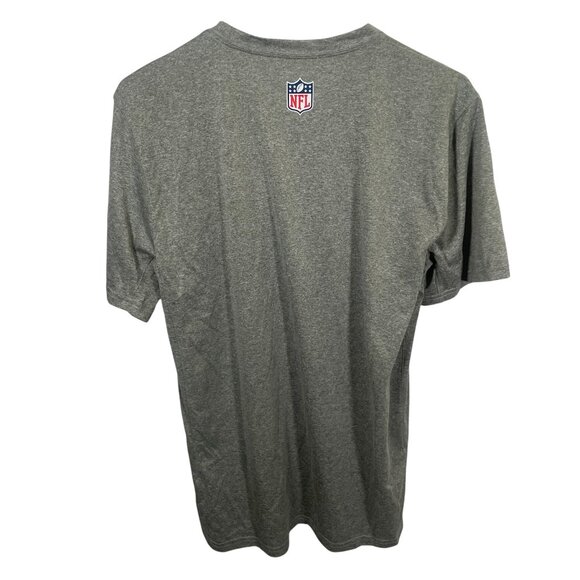 Nike Dallas Cowboys On Field T Shirt Mens Medium Gray NFL SS Football - Picture 7 of 7